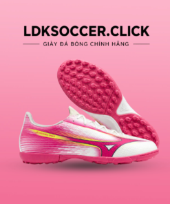Mizuno Alpha III Select AS TF- trắng/ hồng